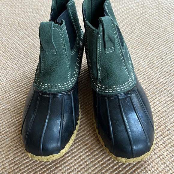 New L.L.Bean Men’s Chelsea Duck Boot Forest Green Sz 12 - Picture 8 of 8
